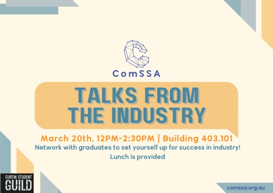 Talks From the Industry Round 1 (Grads)
