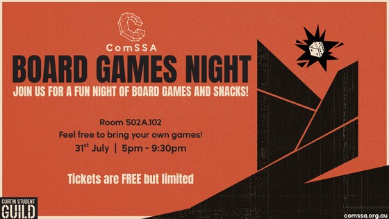Board Games Night Semester 2 2026