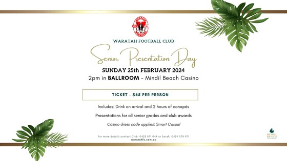 LAST TICKETS - 2023-24 Senior Presentation Day