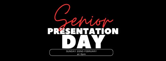 2025-26 Senior Presentation Day & Raffle