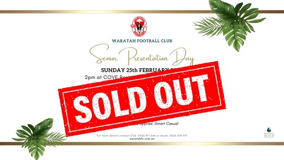 SOLD OUT - 2023-24 Senior Presentation Day