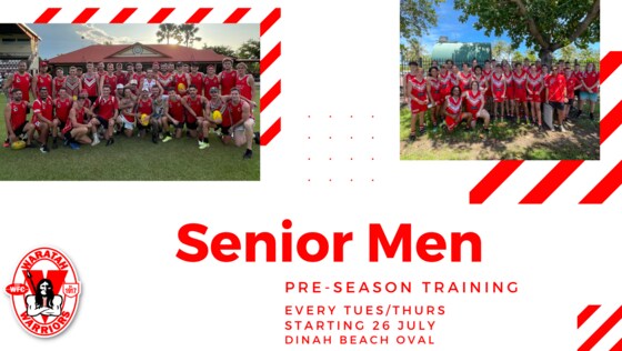 Senior Men Pre-Season Training