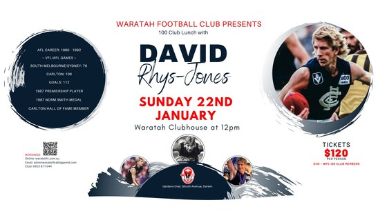 100 Club Lunch with David Rhys-Jones
