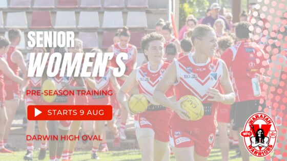 Senior Women Pre-Season Training