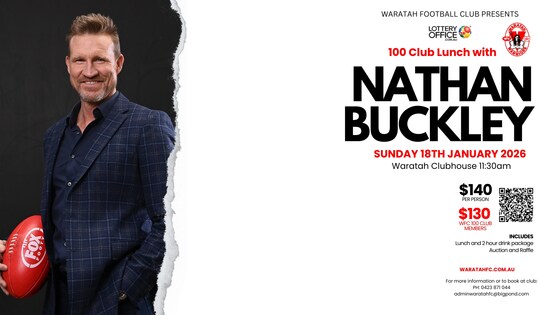 Waratah 100 Club - Nathan Buckley Lunch