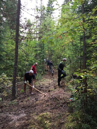 Shovels, Dirt, Beers and Buds - Volunteer Night