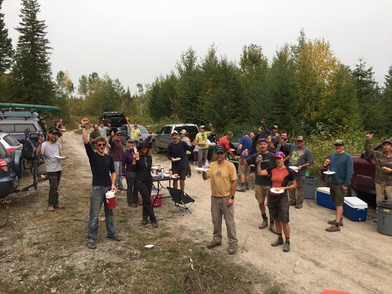 Shovels, Dirt, Beers and Buds - Volunteer Night