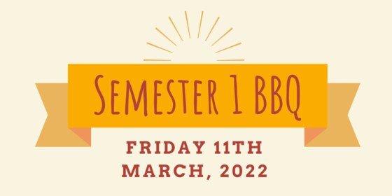 Welcome BBQ - Semester 1