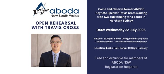 Open Rehearsal with Travis Cross