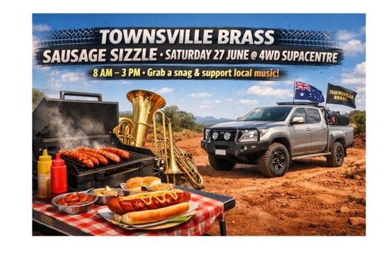 Townsville Brass Sausage Sizzle — 4WD SupaCentre
