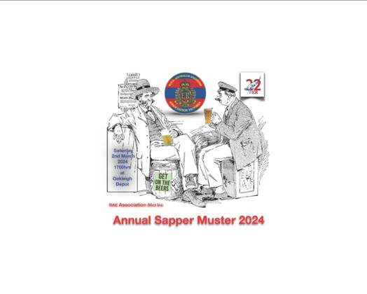 2024 Annual Sapper Muster
