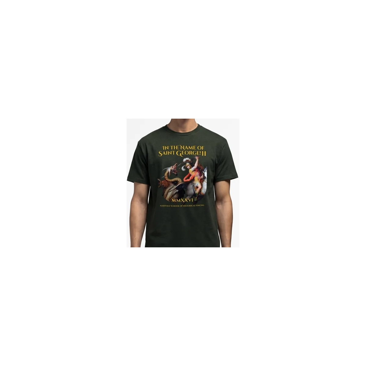 In the Name of Saint George! II Event T-shirt